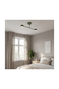 Lampa sufitowa HALO 2 OLIVE GREEN - Emibig