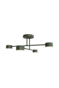 Lampa sufitowa HALO 4 OLIVE GREEN - Emibig