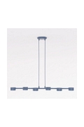 Lampa wisząca MEGARA 6 DUSTY BLUE - Emibig