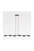 Lampa wisząca MEGARA 6 OLIVE GREEN - Emibig