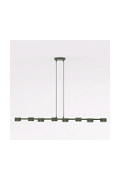 Lampa wisząca MEGARA 8 OLIVE GREEN - Emibig