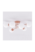 Lampa sufitowa ROMA 6 CORAL OPAL - Emibig