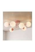 Lampa sufitowa ROMA 6 CORAL OPAL - Emibig