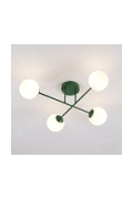 Lampa sufitowa ROMA 4 OLIVE GREEN OPAL - Emibig