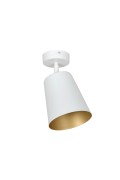 Lampa sufitowa PRISM 1 WHITE / GOLD