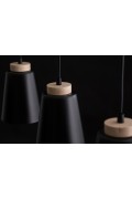 Lampa wisząca BOLERO 1 BLACK