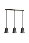 Lampa wisząca BOLERO 3 BLACK