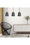 Lampa wisząca BOLERO 3 BLACK - Emibig