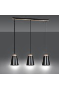 Lampa wisząca BOLERO 3 BLACK