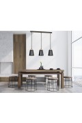 Lampa wisząca BOLERO 3 BLACK