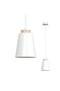 Lampa wisząca BOLERO 1 WHITE