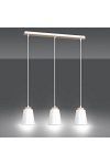 Lampa wisząca BOLERO 3 WHITE - Emibig
