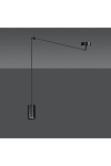 Lampa wisząca TRAKER 1 BL/BLACK - Emibig