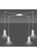 Lampa wisząca TRAKER 4 WH/WHITE