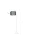Lampa podłogowa TRAPO LP1 WH GRAY - Emibig