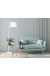 Lampa podłogowa TRAPO LP1 WH WHITE - Emibig