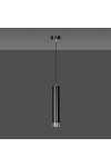 Lampa wisząca KIBO 1 BL/CHROME - Emibig
