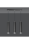 Lampa wisząca KIBO 3 BL/CHROME - Emibig
