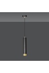 Lampa wisząca KIBO 1 BL/GOLD - Emibig