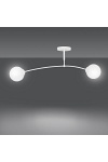 Lampa sufitowa PREGOS 2 WHITE - Emibig