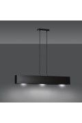 Lampa wisząca GENTOR 3 BLACK