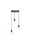 Lampa wisząca ISTAR 3 BL PREMIUM TRANSPARENT - Emibig