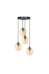 Lampa wisząca ISTAR 4 BL PREMIUM MIODOWY - Emibig