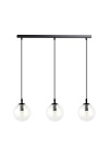 Lampa wisząca COSMO 3 BL TRANSPARENT - Emibig