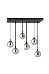 Lampa wisząca COSMO 6 BL GRAFIT - Emibig
