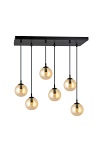 Lampa wisząca COSMO 6 BL MIODOWY - Emibig