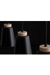 Lampa sufitowa ATLAS 2 BLACK - Emibig