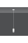 Lampa wisząca FUMIKO 1 WH/CHROME - Emibig