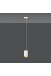 Lampa wisząca FUMIKO 1 WH/GOLD - Emibig
