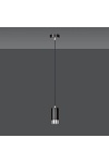 Lampa wisząca FUMIKO 1 BL/CHROME - Emibig