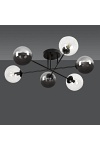 Lampa sufitowa BRENDI 6B BL MIX 1 - Emibig