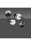 Lampa sufitowa BRENDI 4 BL MIX 3 - Emibig