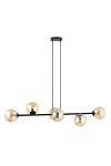 Lampa wisząca ROSSI 6 BL MIODOWY - Emibig