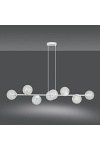 Lampa wisząca ROSSI 8 WH TRANSPARENT - Emibig