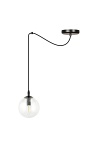 Lampa wisząca GIGI 1 BL TRANSPARENT - Emibig