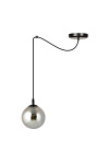 Lampa wisząca GIGI 1 BL GRAFIT - Emibig