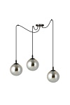 Lampa wisząca GIGI 3 BL GRAFIT - Emibig