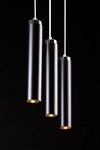 Lampa wisząca LUNA 1 BLACK - Emibig