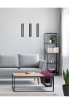 Lampa wisząca LUNA 3 BLACK - Emibig