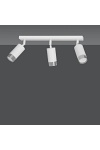 Lampa sufitowa HIRO 3 WH/CHROME - Emibig