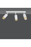 Lampa sufitowa HIRO 3 WH/GOLD - Emibig