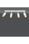 Lampa sufitowa HIRO 4 WH/GOLD - Emibig