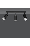 Lampa sufitowa HIRO 3 BL/CHROME - Emibig