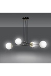 Lampa wisząca OGNIS 4 BLACK - Emibig