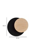 Kinkiet CIRCLE 1A BLACK