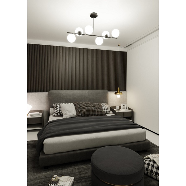 Lampa sufitowa BIOR 6 BLACK